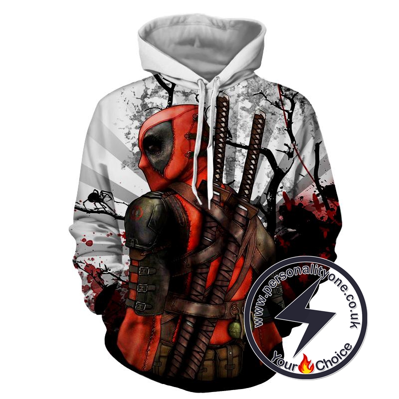 Deadpool - Deadpool 3D - Hoodies